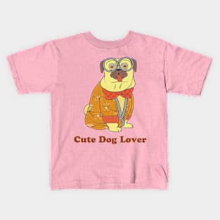 Cute dog lover Kids T-Shirt